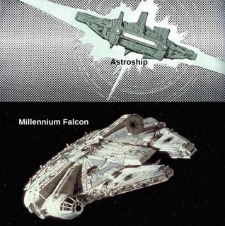 Millenium Falcon a Vetřelec zjevně mají stejného výrobce...