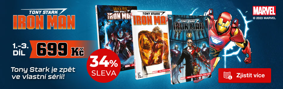 Speciální balíček: První tři díly série Tony Stark - Iron Man
